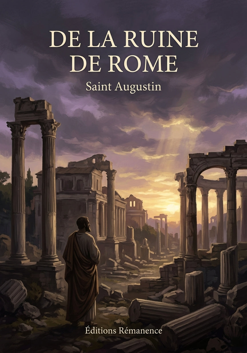 De la ruine de Rome - Saint Augustin (Couverture)