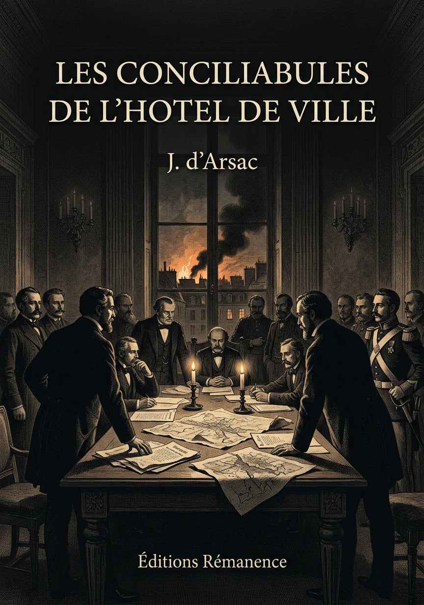 Les conciliabules de l'Hotel de Ville - J. d'Arsac (Couverture)