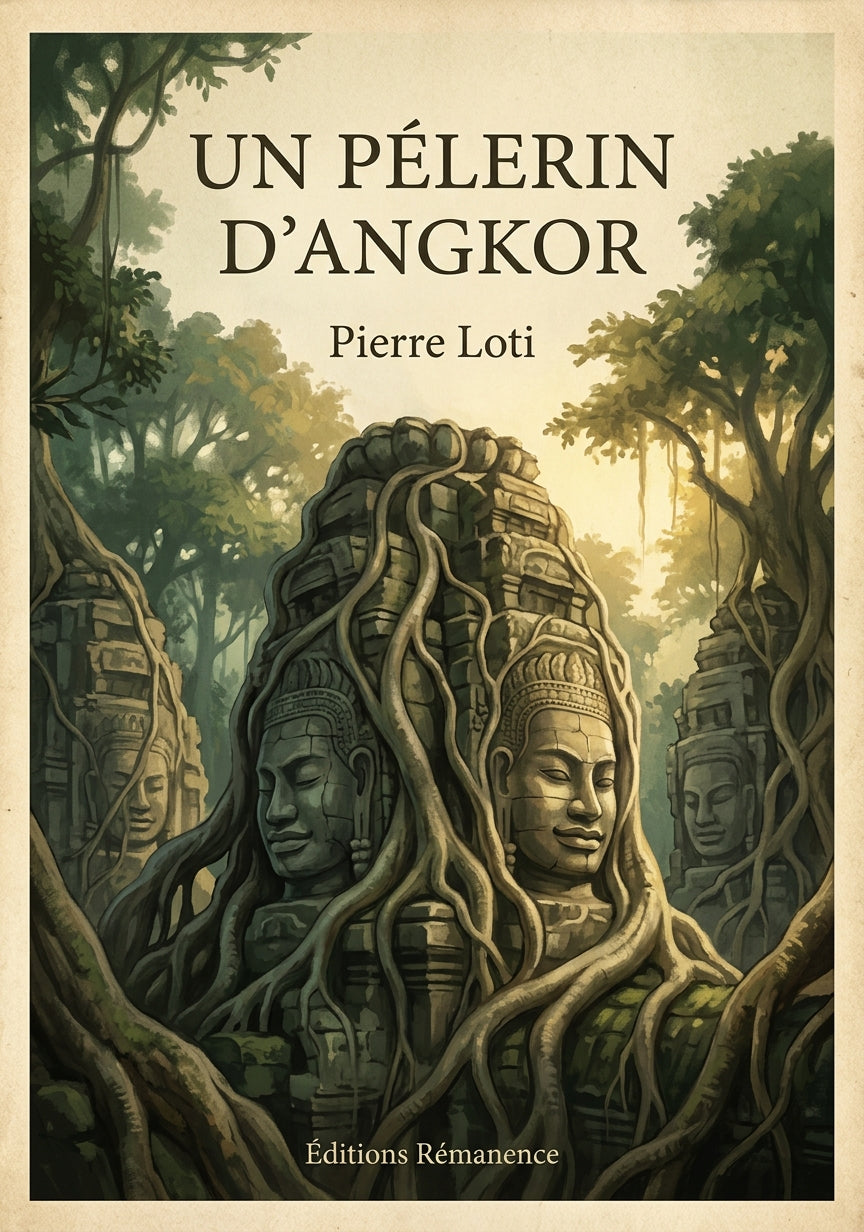 Un Pélerin d'Angkor - Pierre Loti (Couverture)