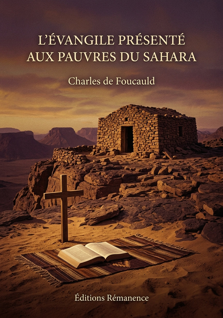 L'évangile présenté aux pauvres du Sahara - Charles de Foucauld (Couverture)