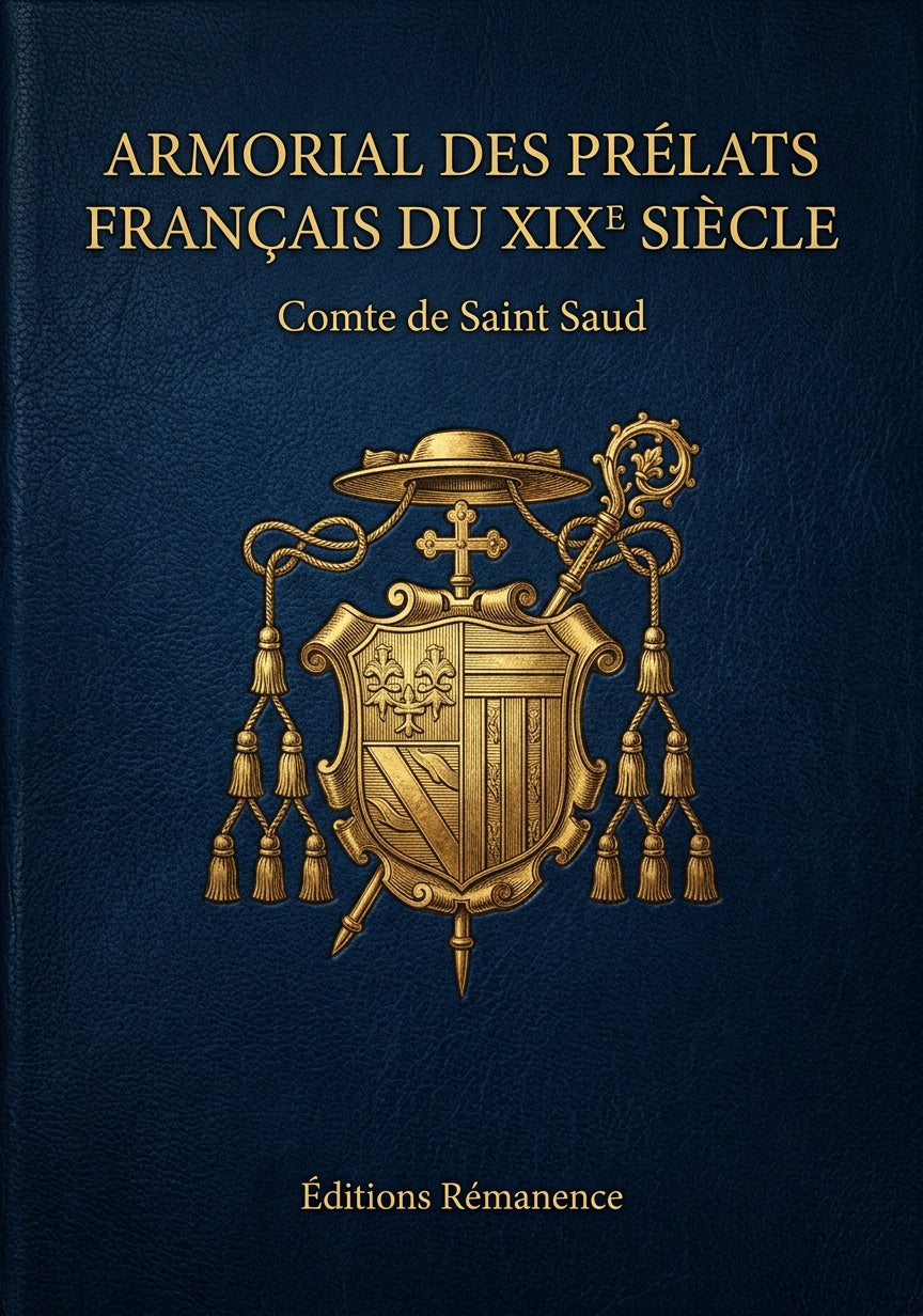 Armorial des prélats français du XIXe siècle - Comte de Saint Saud (Couverture)