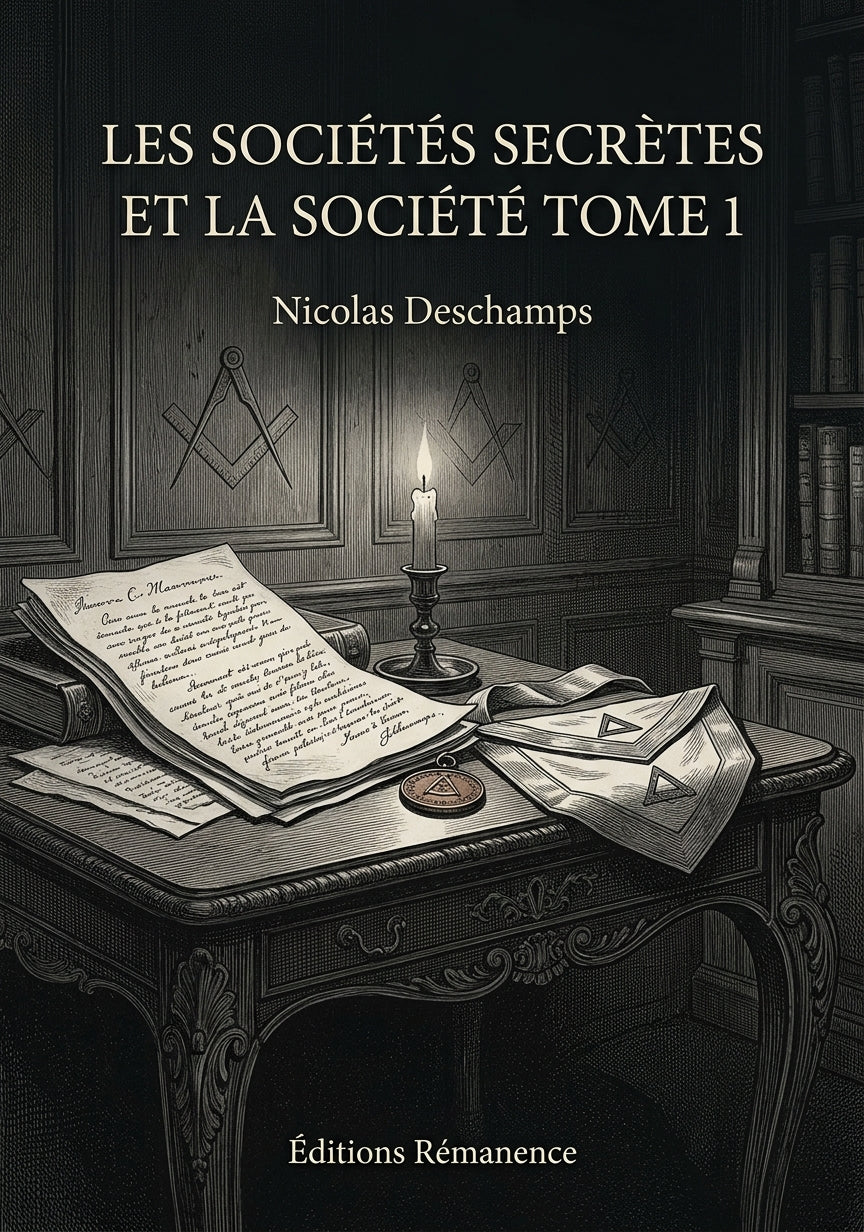 Les sociétés secrètes et la société Tome 1 - Nicolas Deschamps (Couverture)