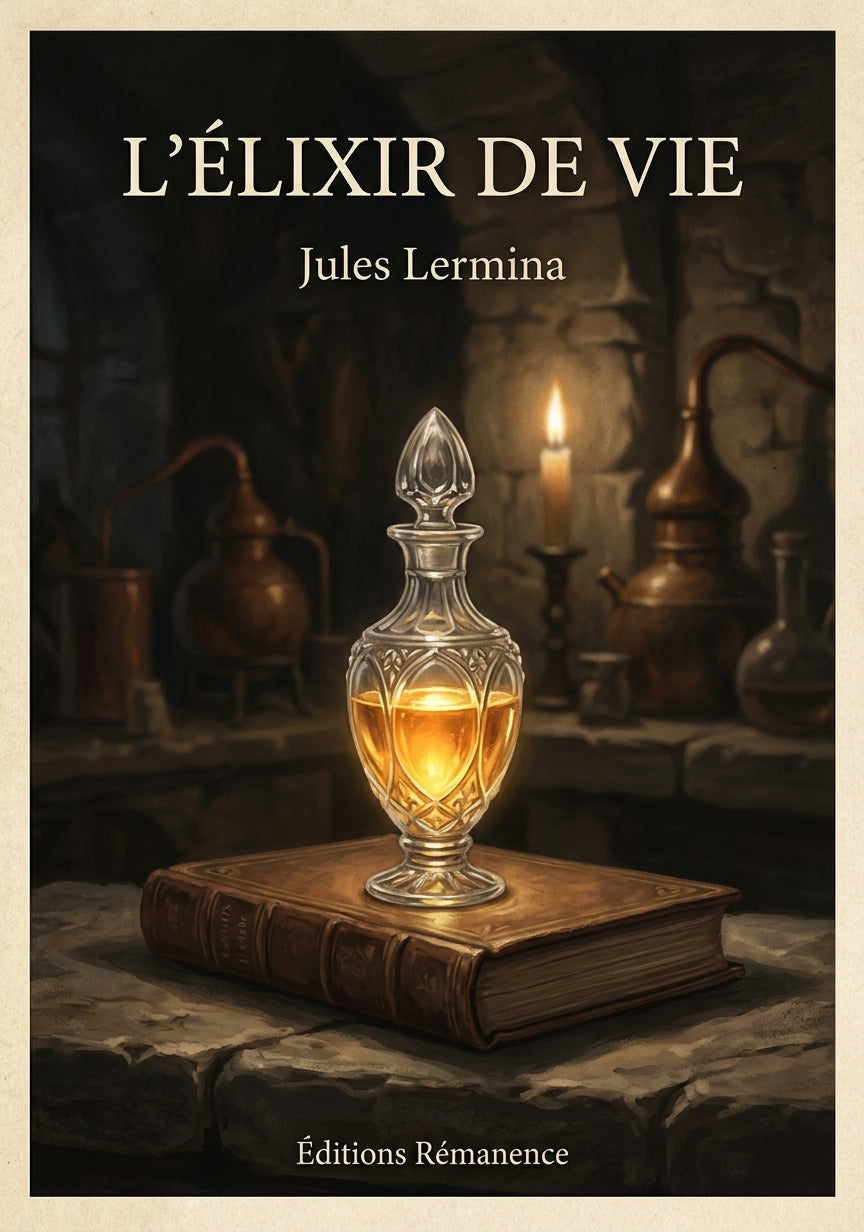 L'élixir de vie - Jules Lermina (Couverture)
