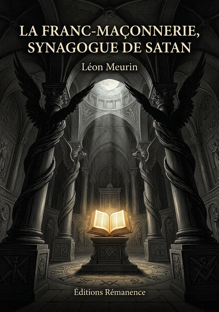 La Franc-Maçonnerie, synagogue de Satan - Léon Meurin (Couverture)