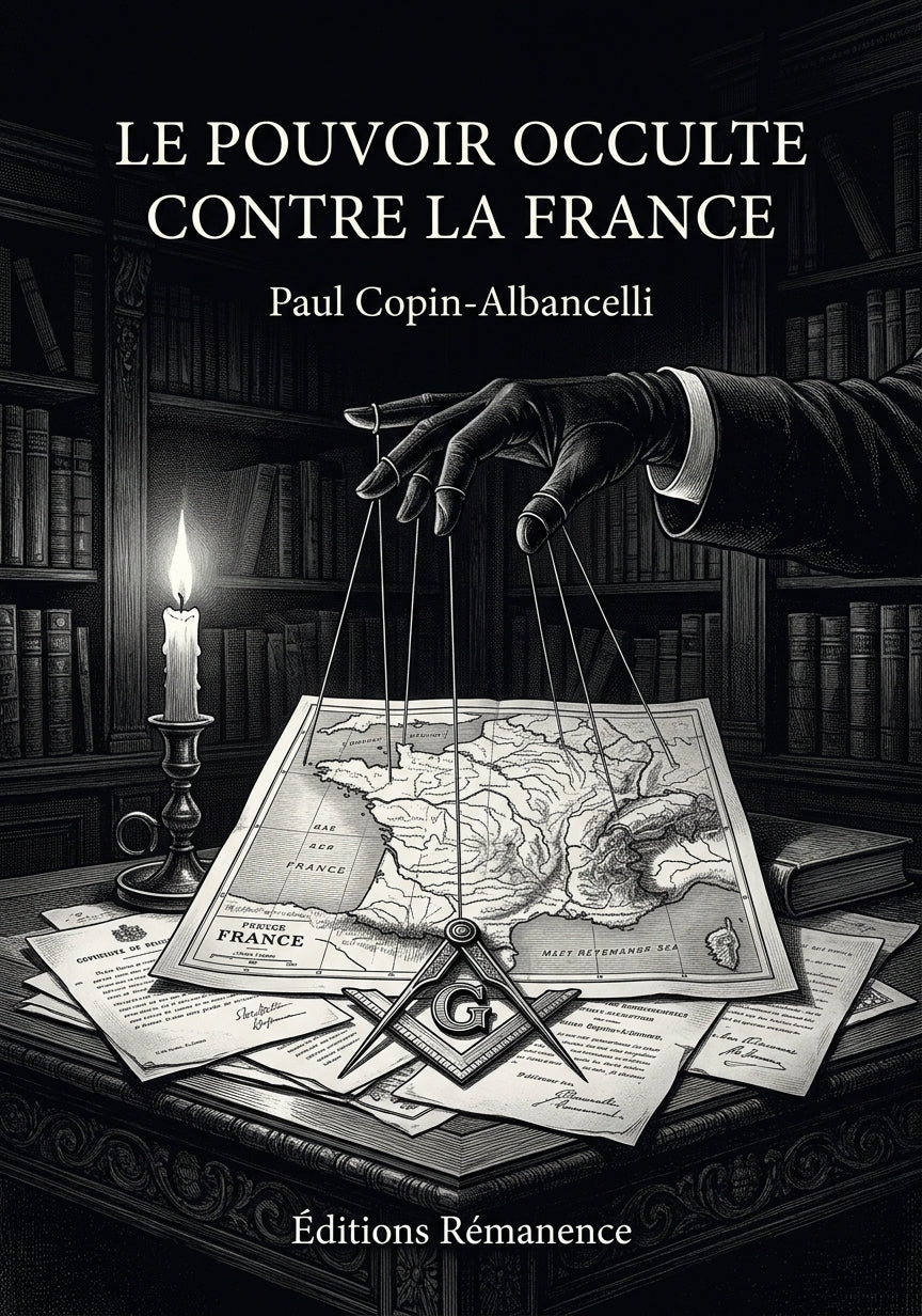 Le pouvoir occulte contre la France - Paul Copin-Albancelli (Couverture)