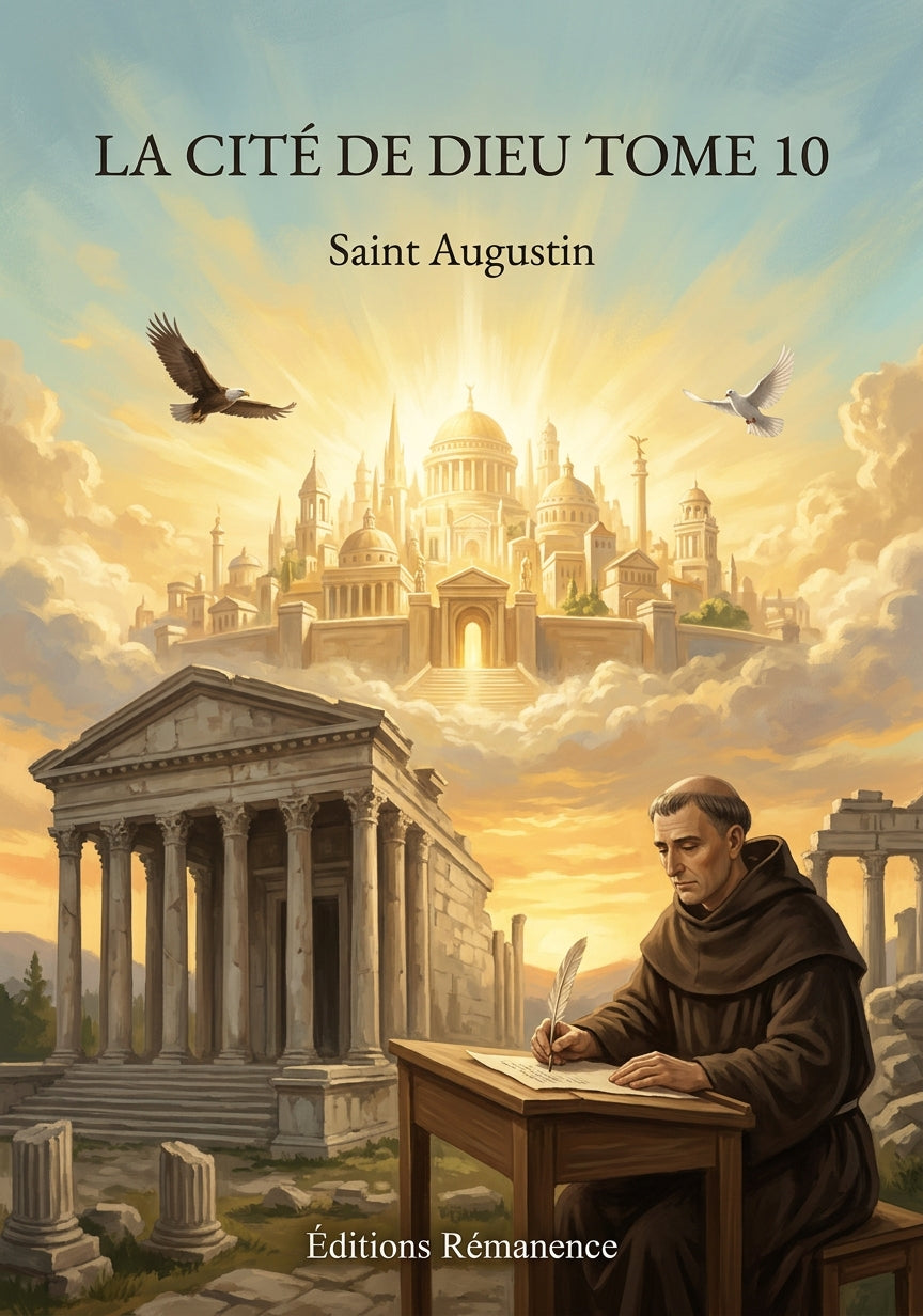 La cité de Dieu Tome 10 - Saint Augustin (Couverture)