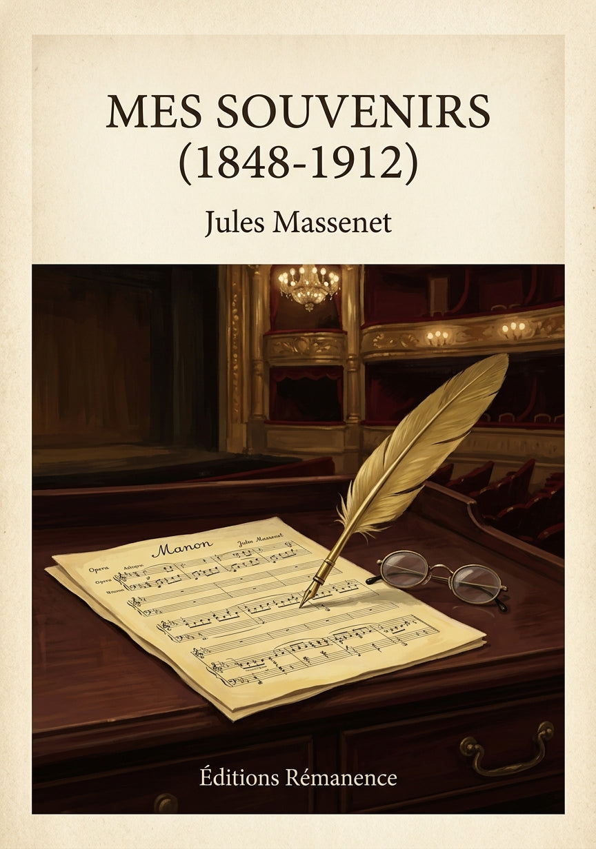 Mes souvenirs (1848-1912) - Jules Massenet (Couverture)