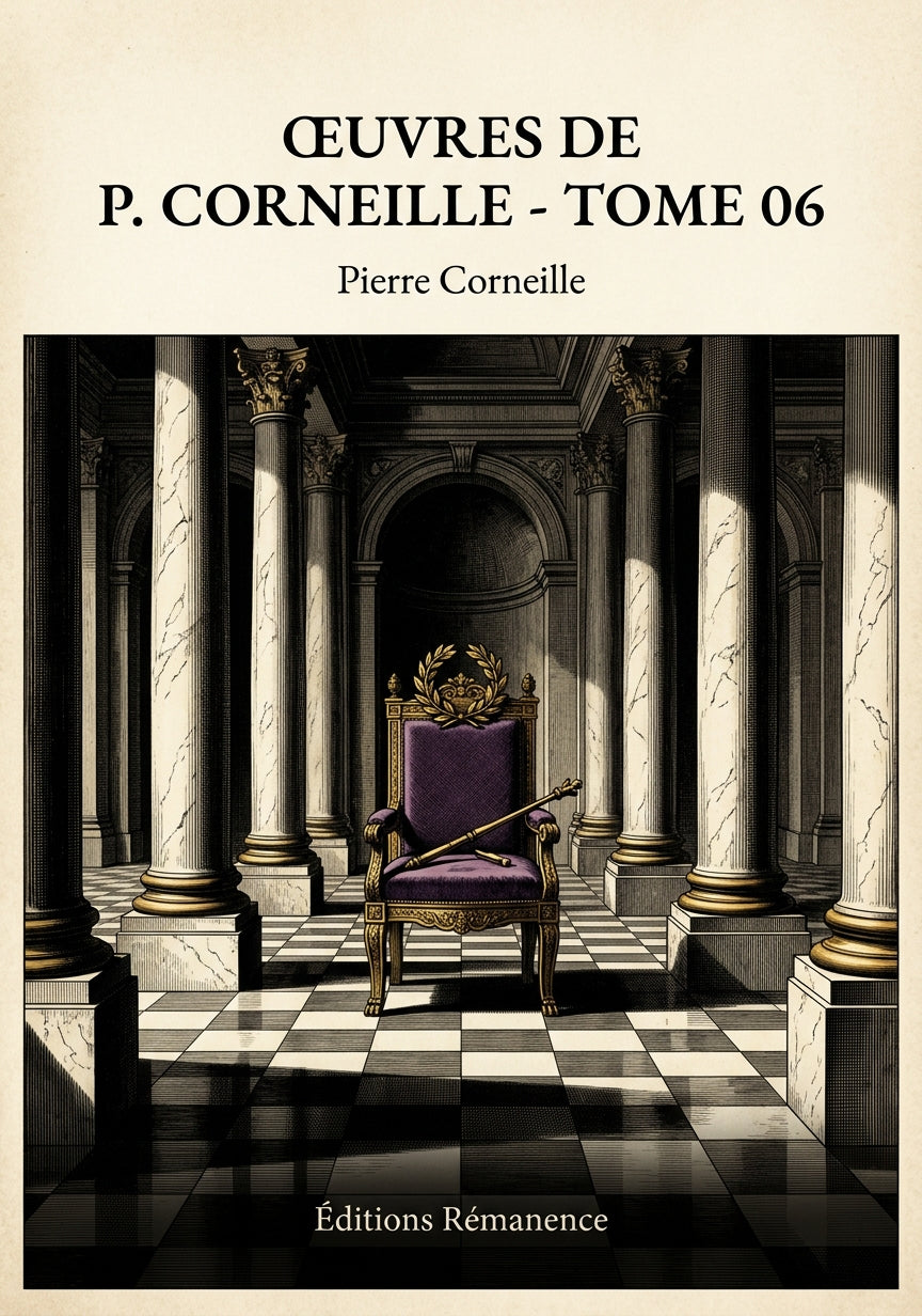 Œuvres de P. Corneille - Tome 06 - Pierre Corneille (Couverture)