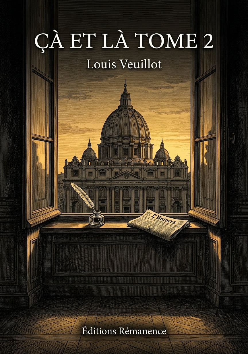 Çà et là Tome 2 - Louis Veuillot (Couverture)