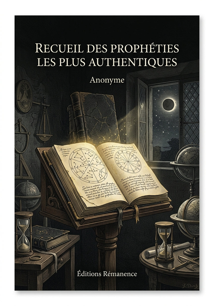 Recueil des prophéties les plus authentiques - Anonyme (Couverture)