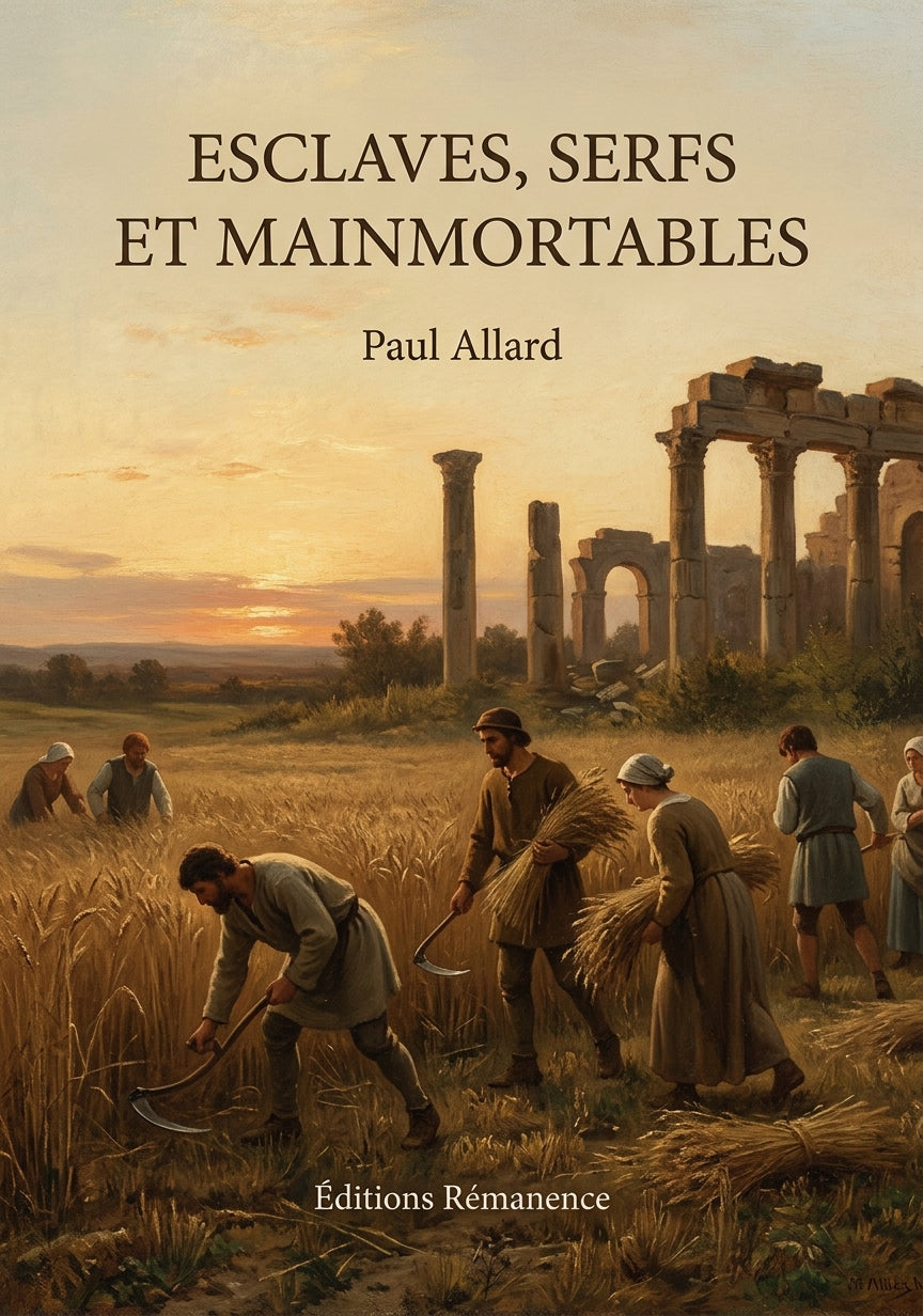 Esclaves, serfs et mainmortables - Paul Allard (Couverture)