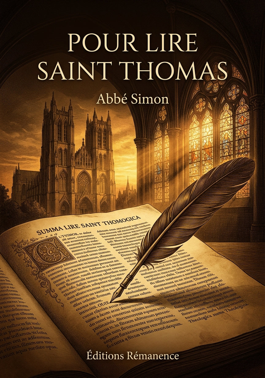 Pour lire Saint Thomas - Abbé Simon (Couverture)