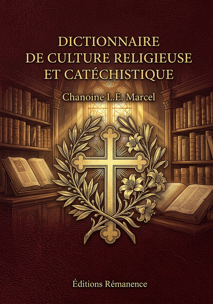 Dictionnaire de culture religieuse et catéchistique - Chanoine L.E. Marcel (Couverture)