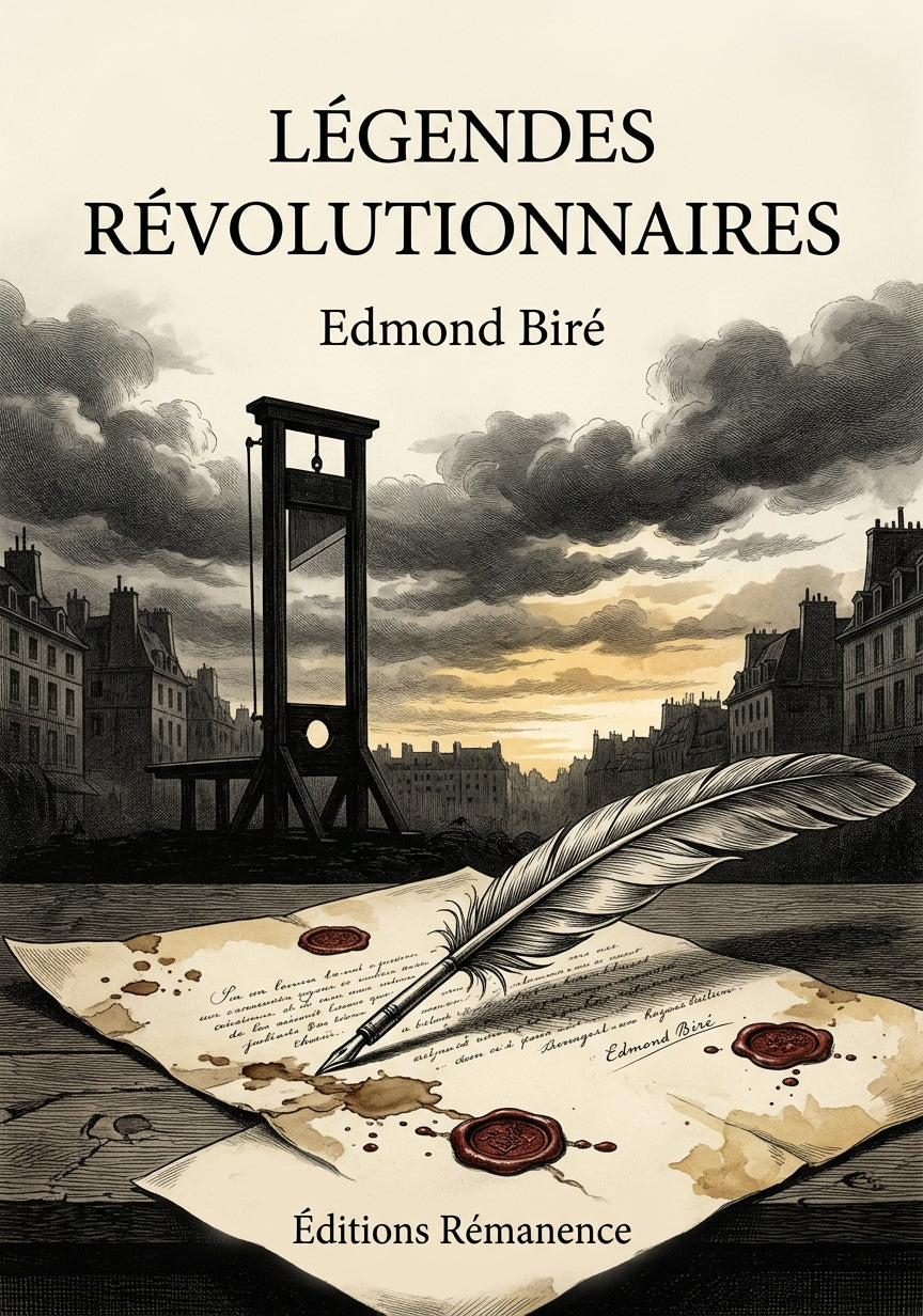 Légendes révolutionnaires - Edmond Biré (Couverture)