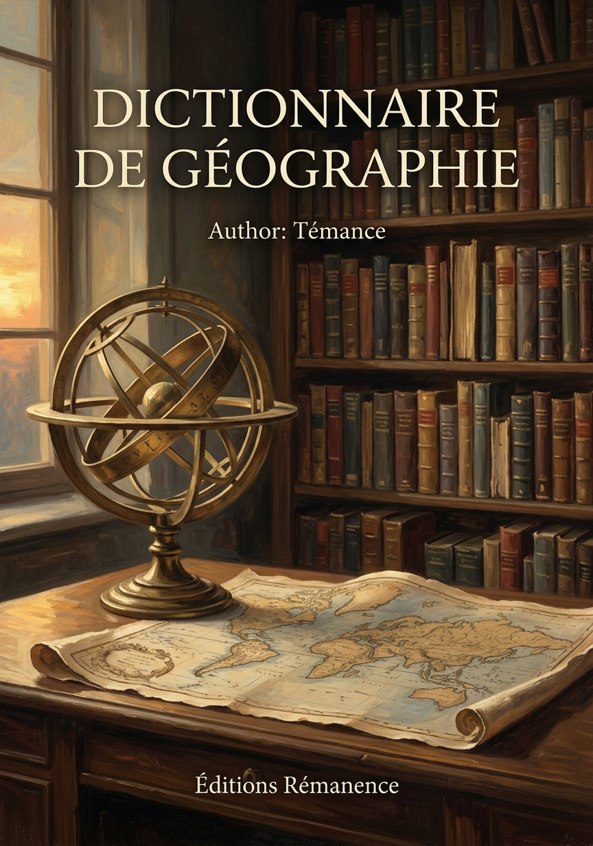 Dictionnaire de géographie - (Couverture)