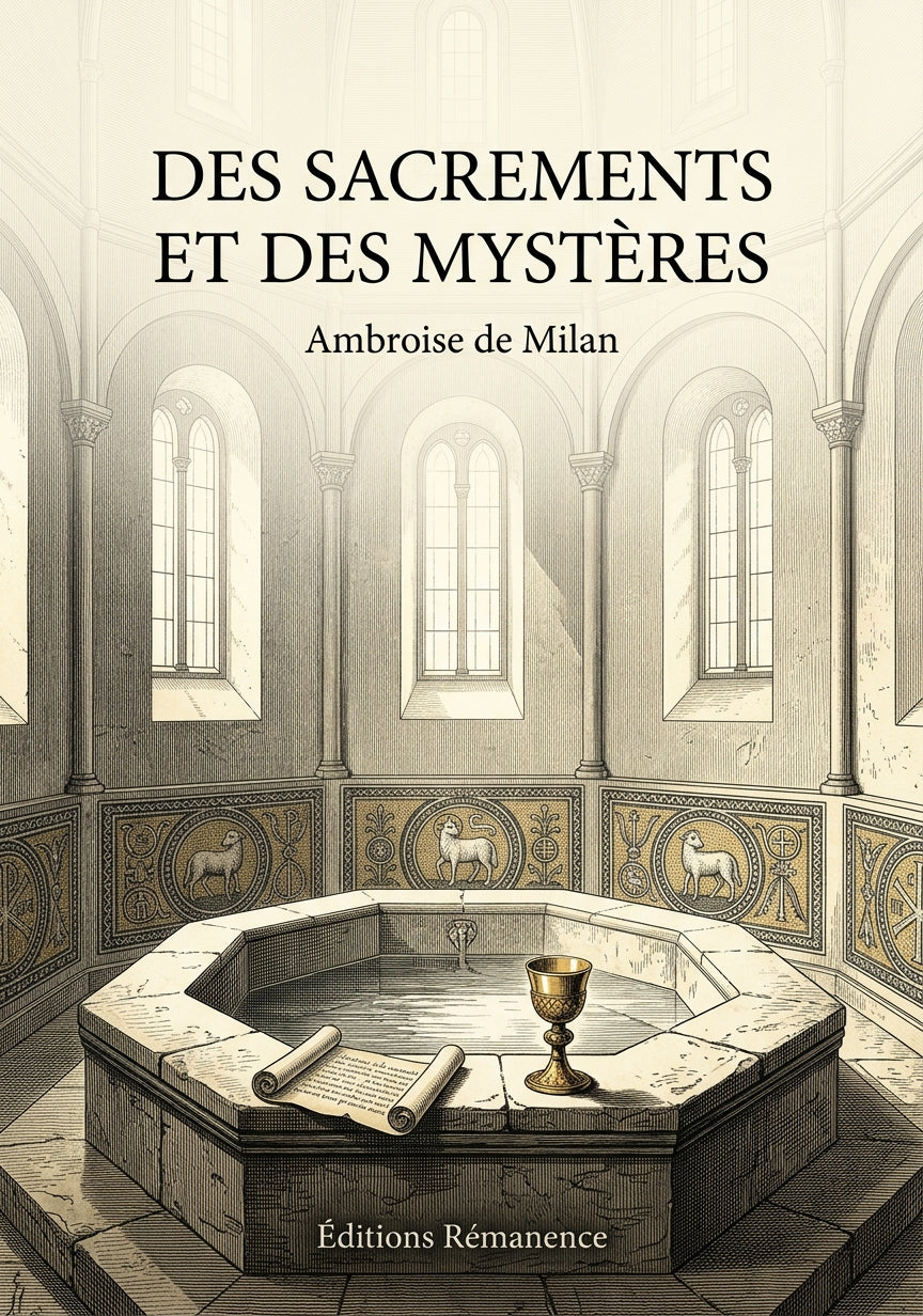 Des sacrements et des mystères - Ambroise de Milan (Couverture)
