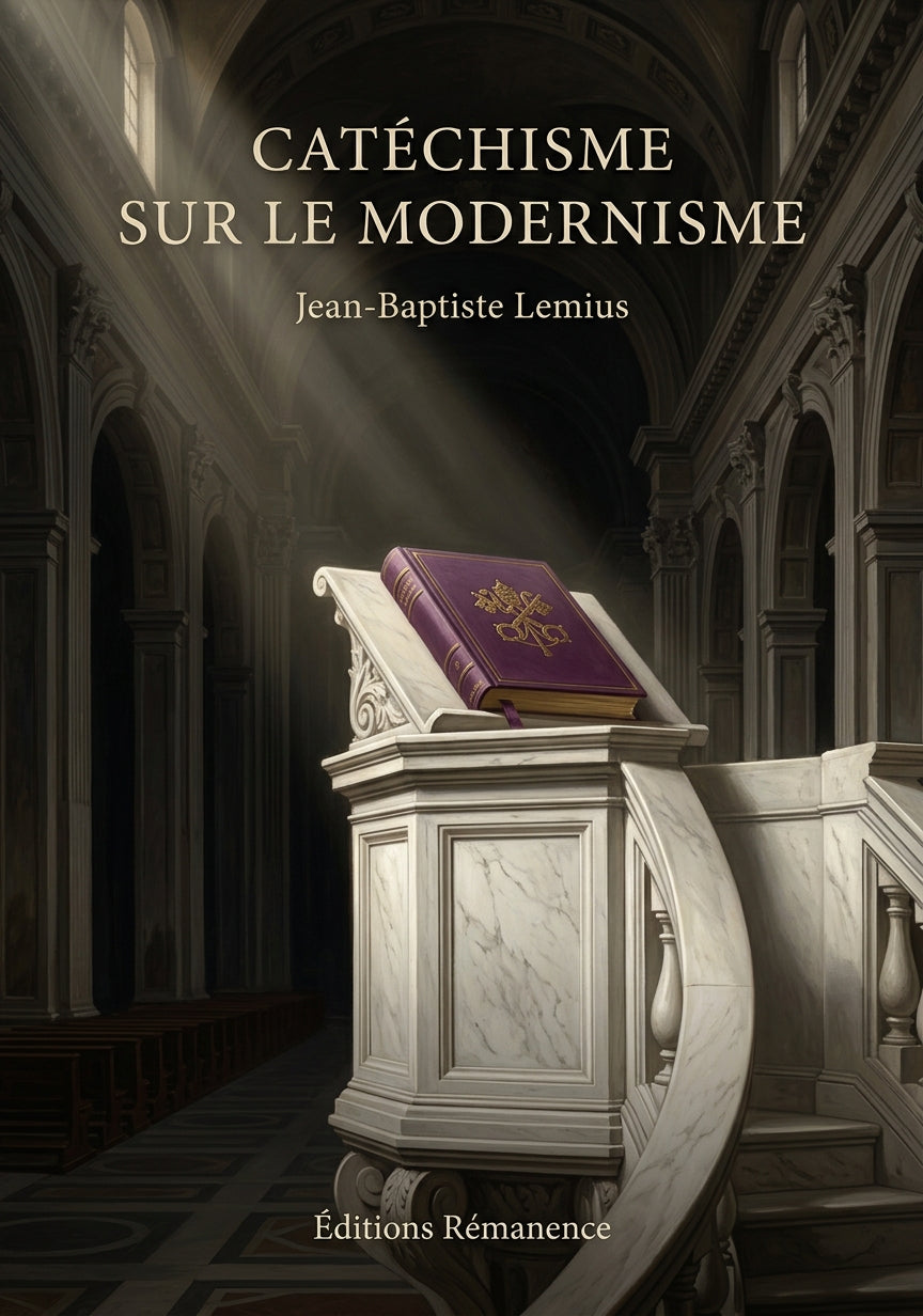 Catéchisme sur le modernisme - Jean-Baptiste Lemius (Couverture)