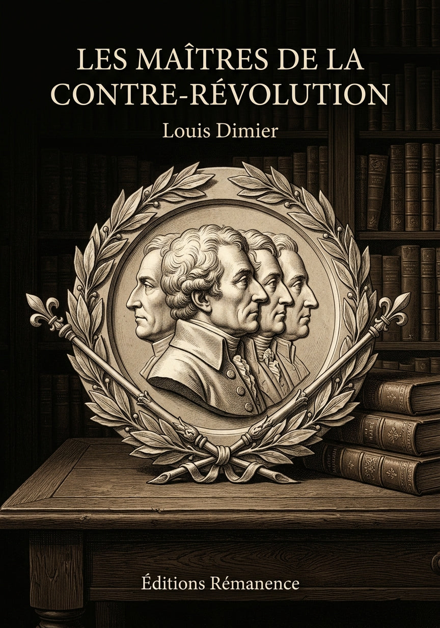 Les maîtres de la contre-révolution - Louis Dimier (Couverture)