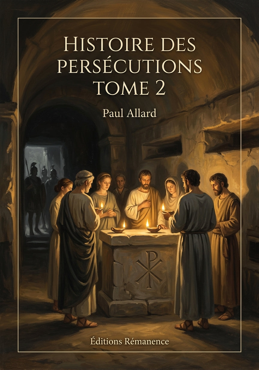 Histoire des persécutions Tome 2 - Paul Allard (Couverture)