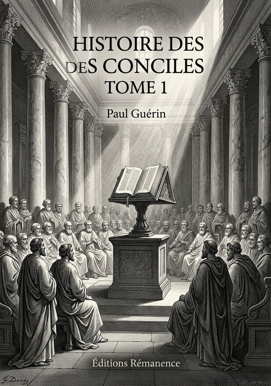 Histoire des conciles Tome 1 - Paul Guérin (Couverture)
