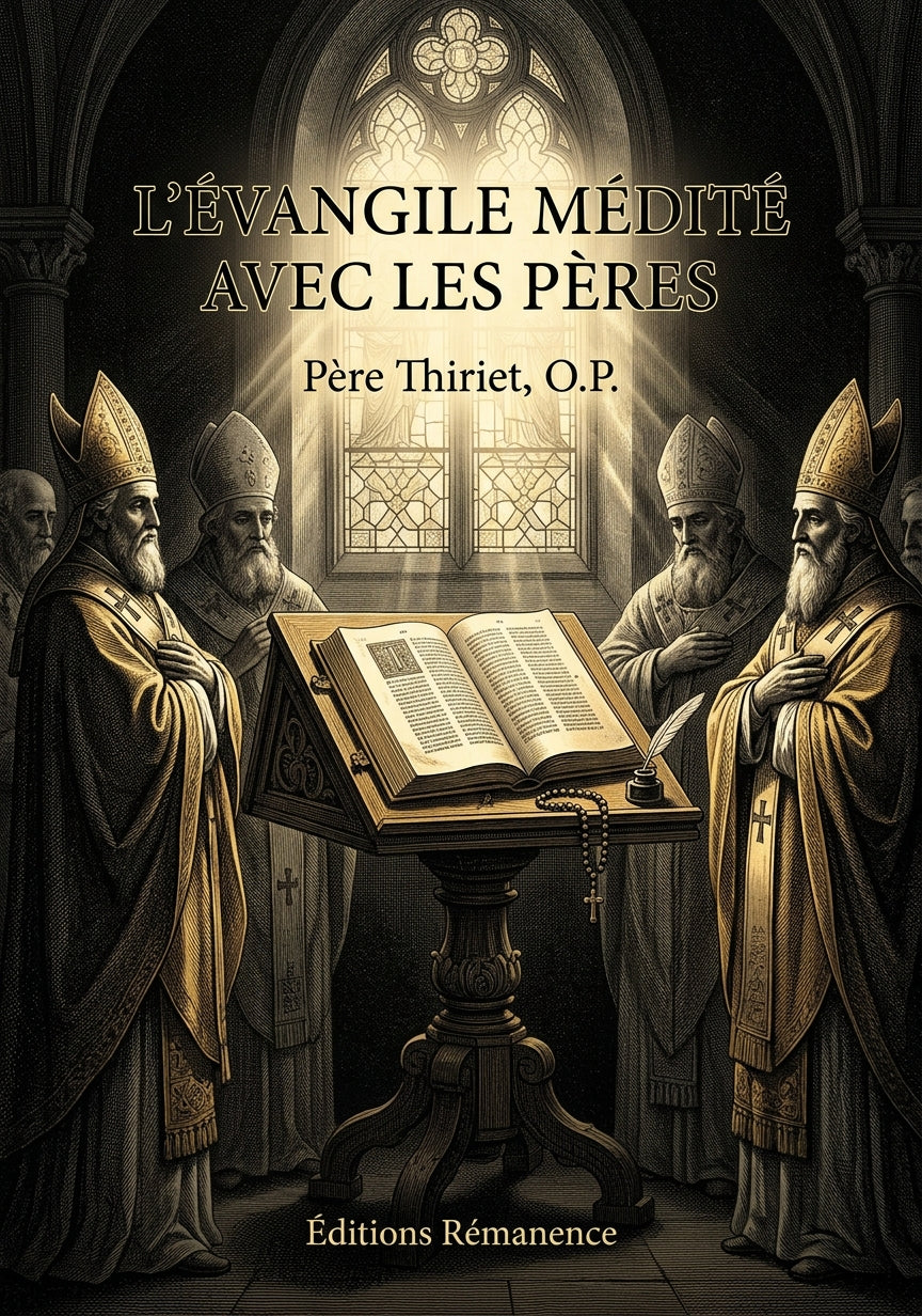 L'Évangile médité avec les pères - Père Thiriet, O.P. (Couverture)