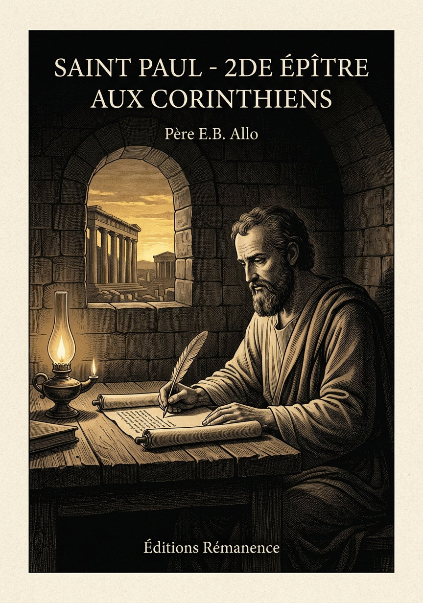 Saint Paul - 2de épître aux Corinthiens - Père E.B. Allo (Couverture)