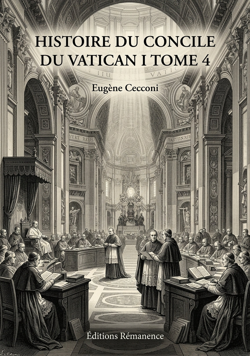 Histoire du concile du Vatican I Tome 4 - Eugène Cecconi (Couverture)