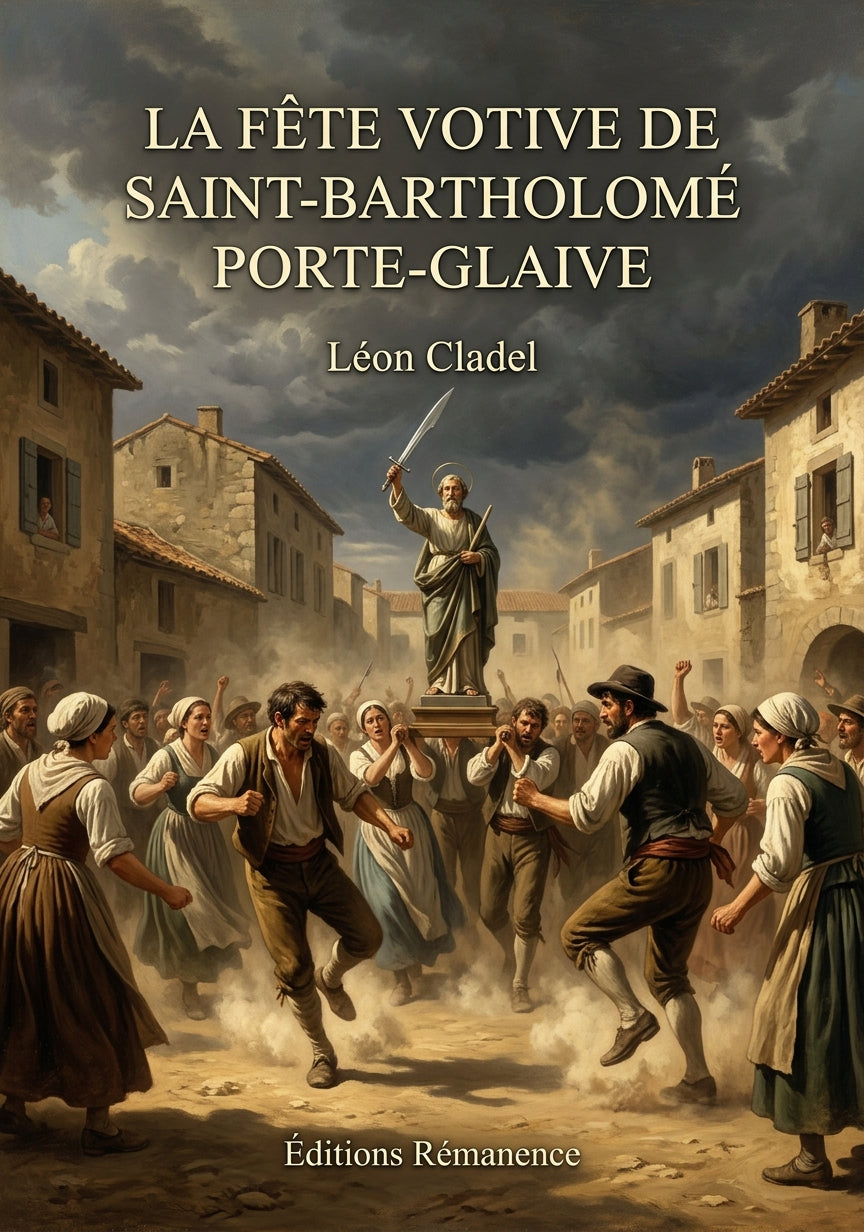 La fête votive de Saint-Bartholomé porte-glaive - Léon Cladel (Couverture)