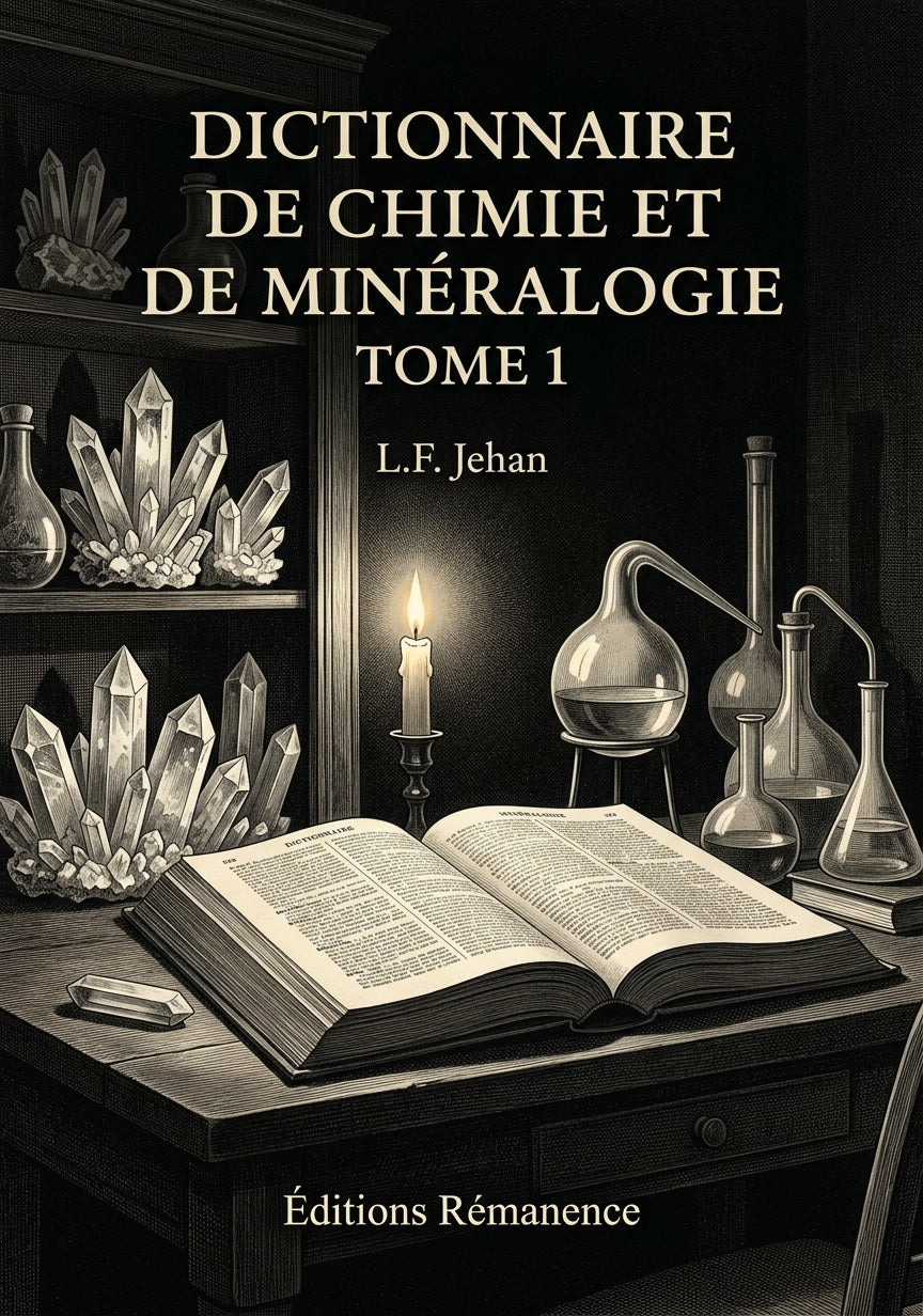 Dictionnaire de chimie et de minéralogie Tome 1 - L.F. Jehan (Couverture)