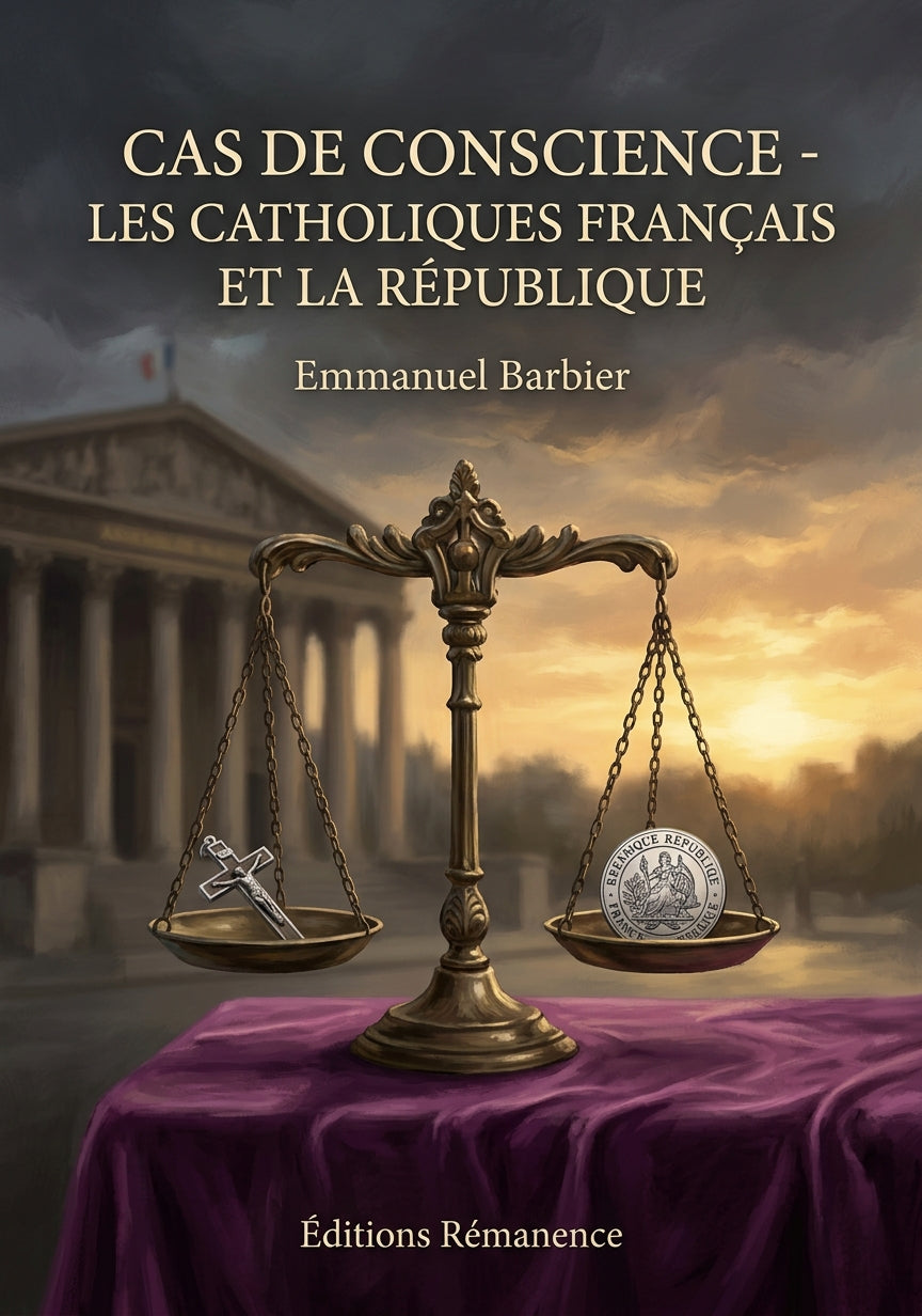 Cas de conscience - les catholiques français et la République - Emmanuel Barbier (Couverture)