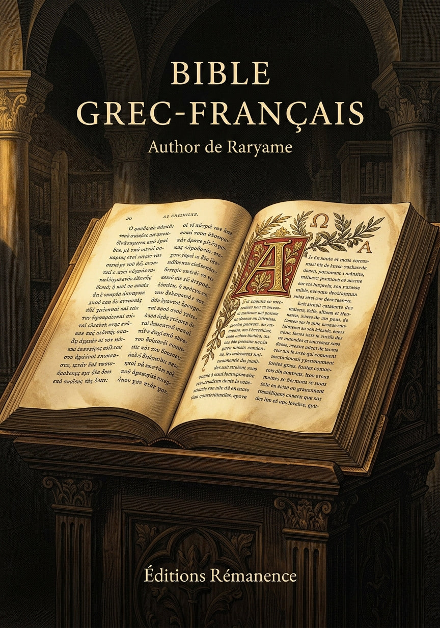 Bible grec-français - (Couverture)
