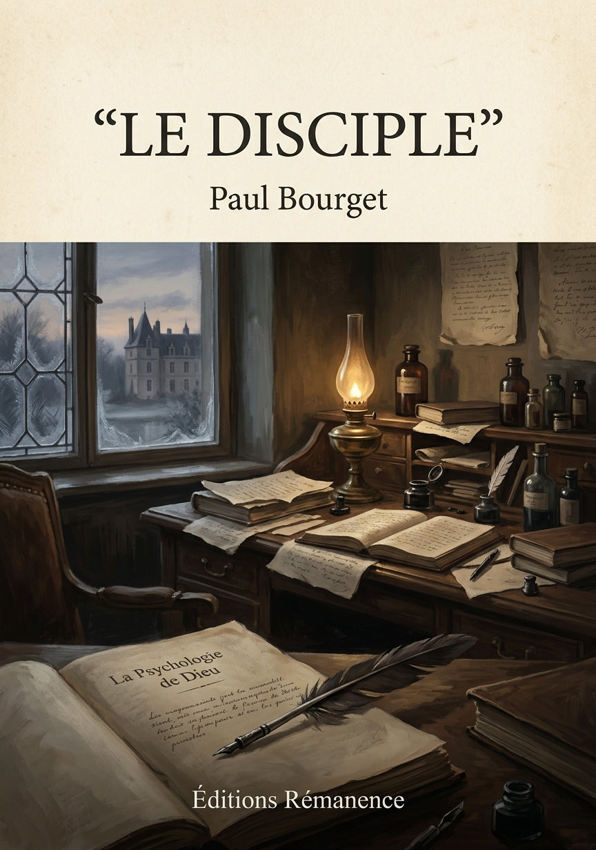 Le disciple - Paul Bourget (Couverture)
