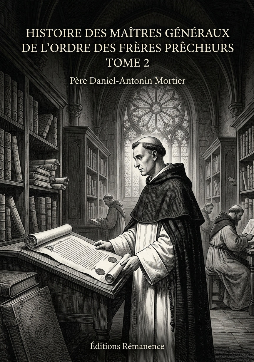 Histoire des maîtres généraux de l'ordre des frères prêcheurs Tome 2 - Père Daniel-Antonin Mortier (Couverture)