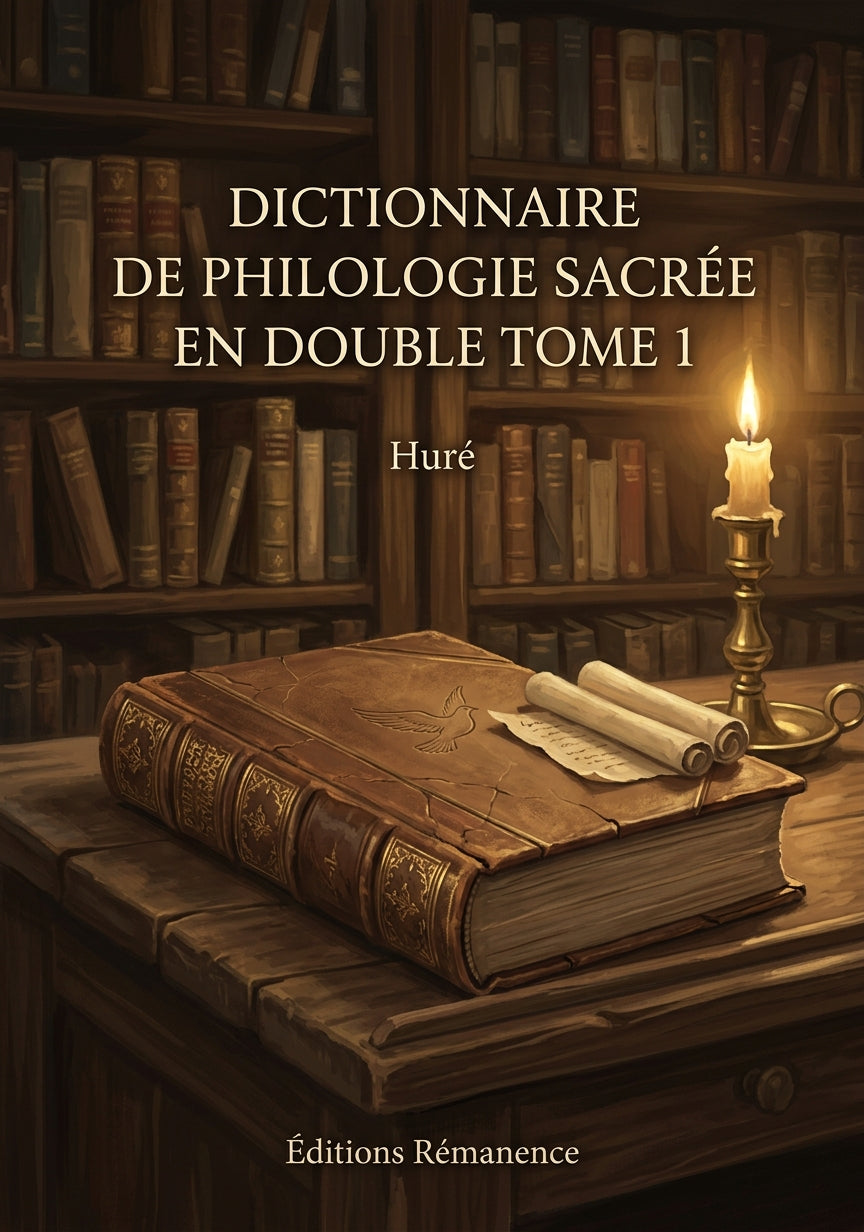Dictionnaire de philologie sacrée en double Tome 1 - Huré (Couverture)