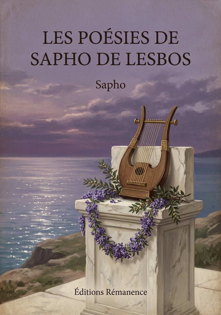 Les poésies de Sapho de Lesbos - Sapho (Couverture)