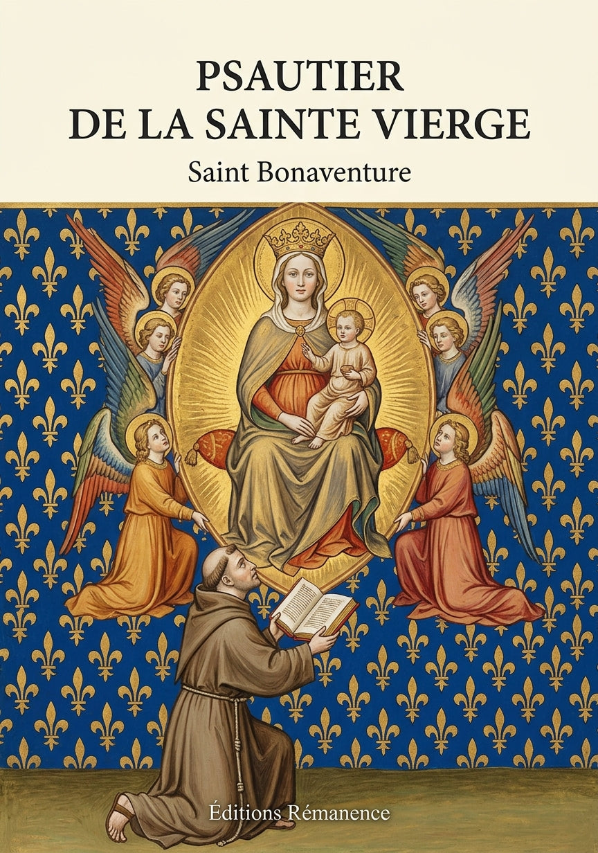 Psautier de la Sainte Vierge - Saint Bonaventure (Couverture)