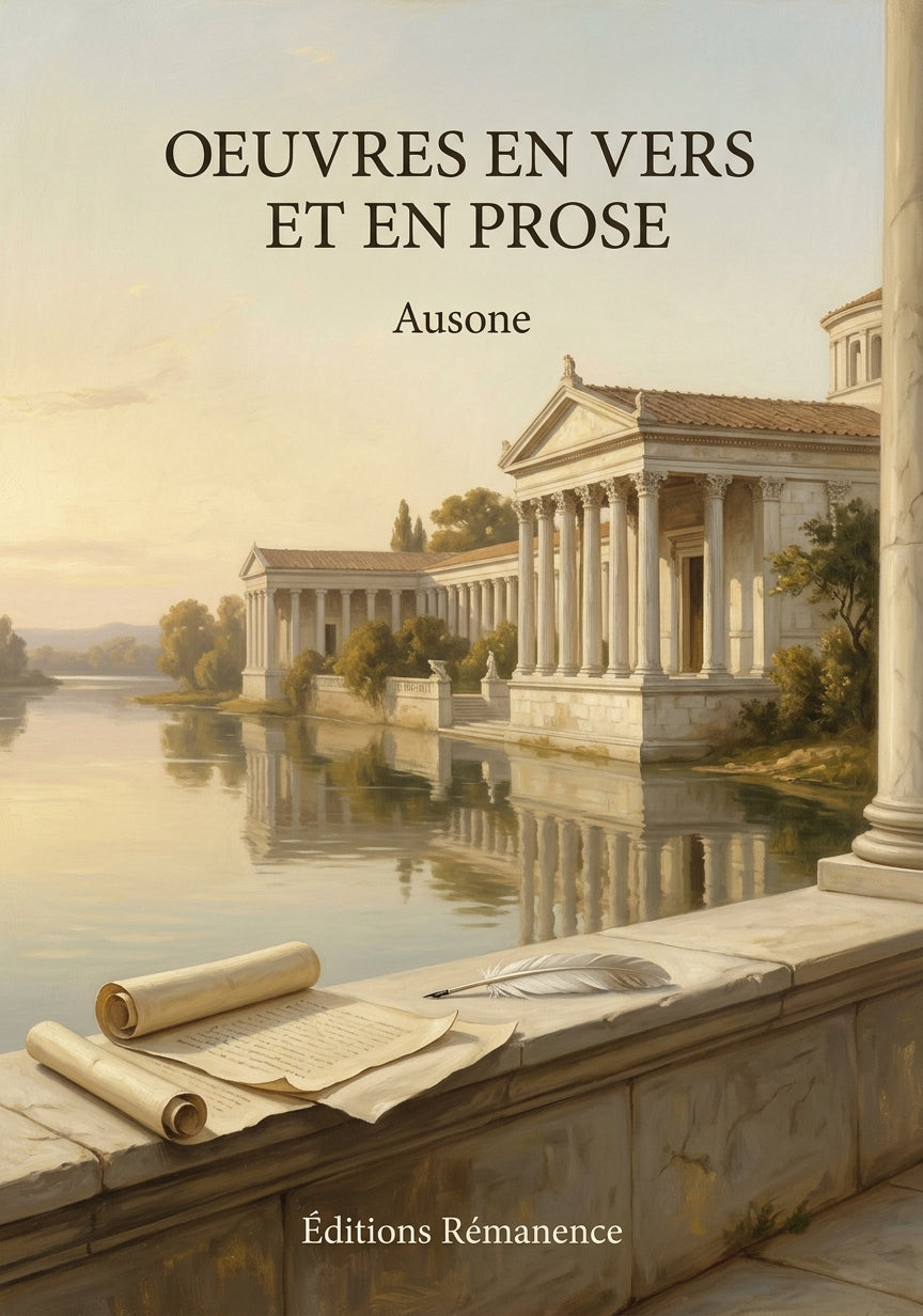 Oeuvres en vers et en prose - Ausone (Couverture)