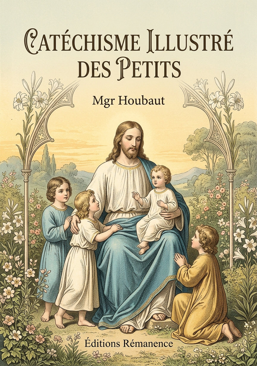 Catéchisme illustré des petits - Mgr Houbaut (Couverture)