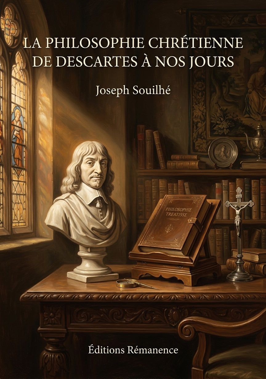 La philosophie chrétienne de Descartes à nos jours - Joseph Souilhé (Couverture)