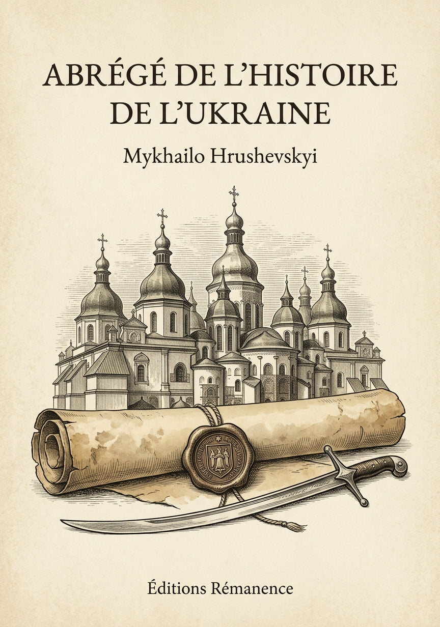 Abrégé de l'histoire de l'Ukraine - Mykhailo Hrushevskyi (Couverture)