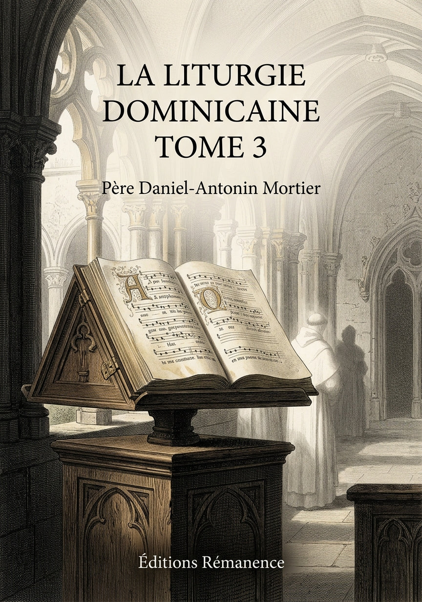 La liturgie dominicaine Tome 3 - Père Daniel-Antonin Mortier (Couverture)