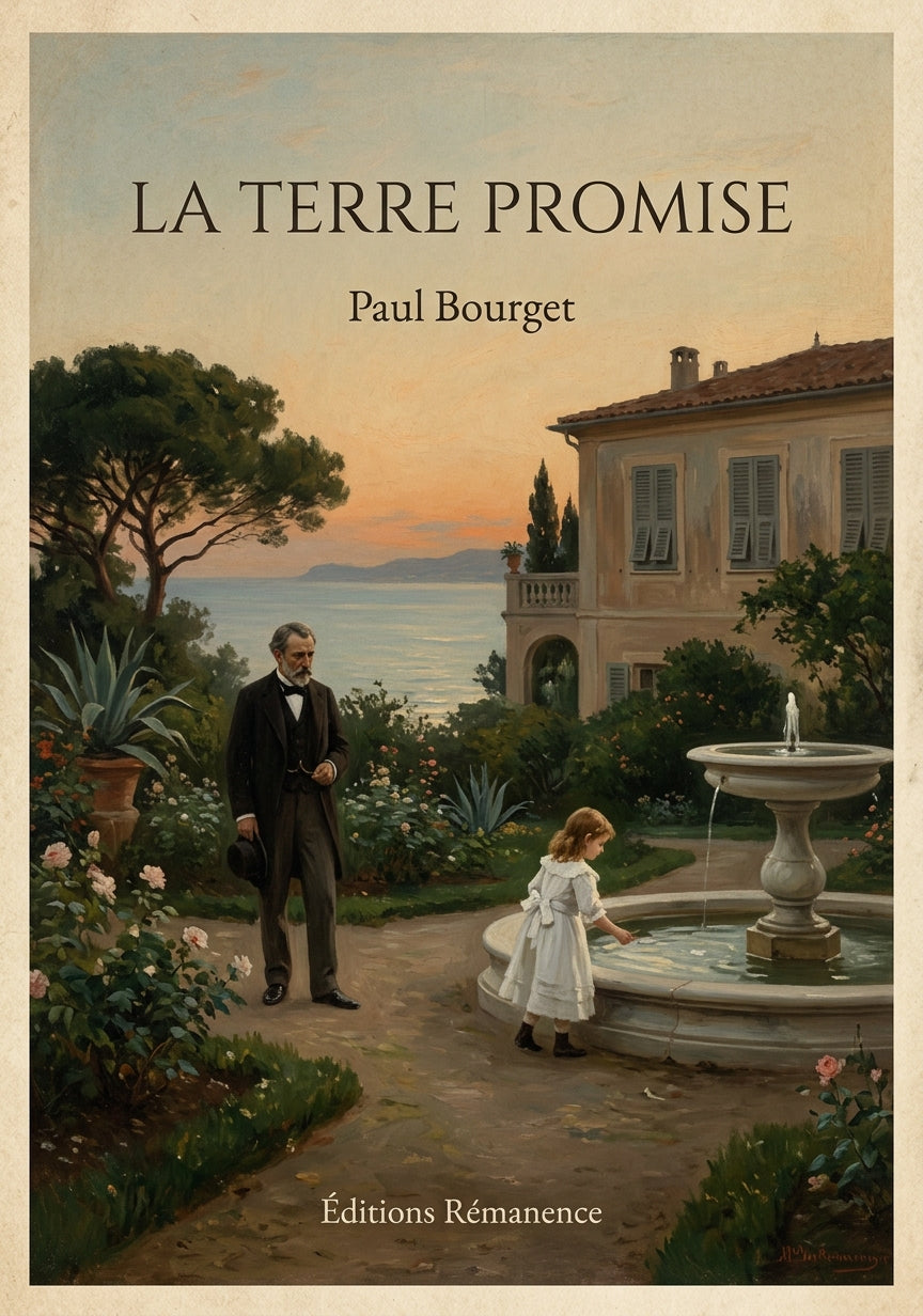 La terre promise - Paul Bourget (Couverture)