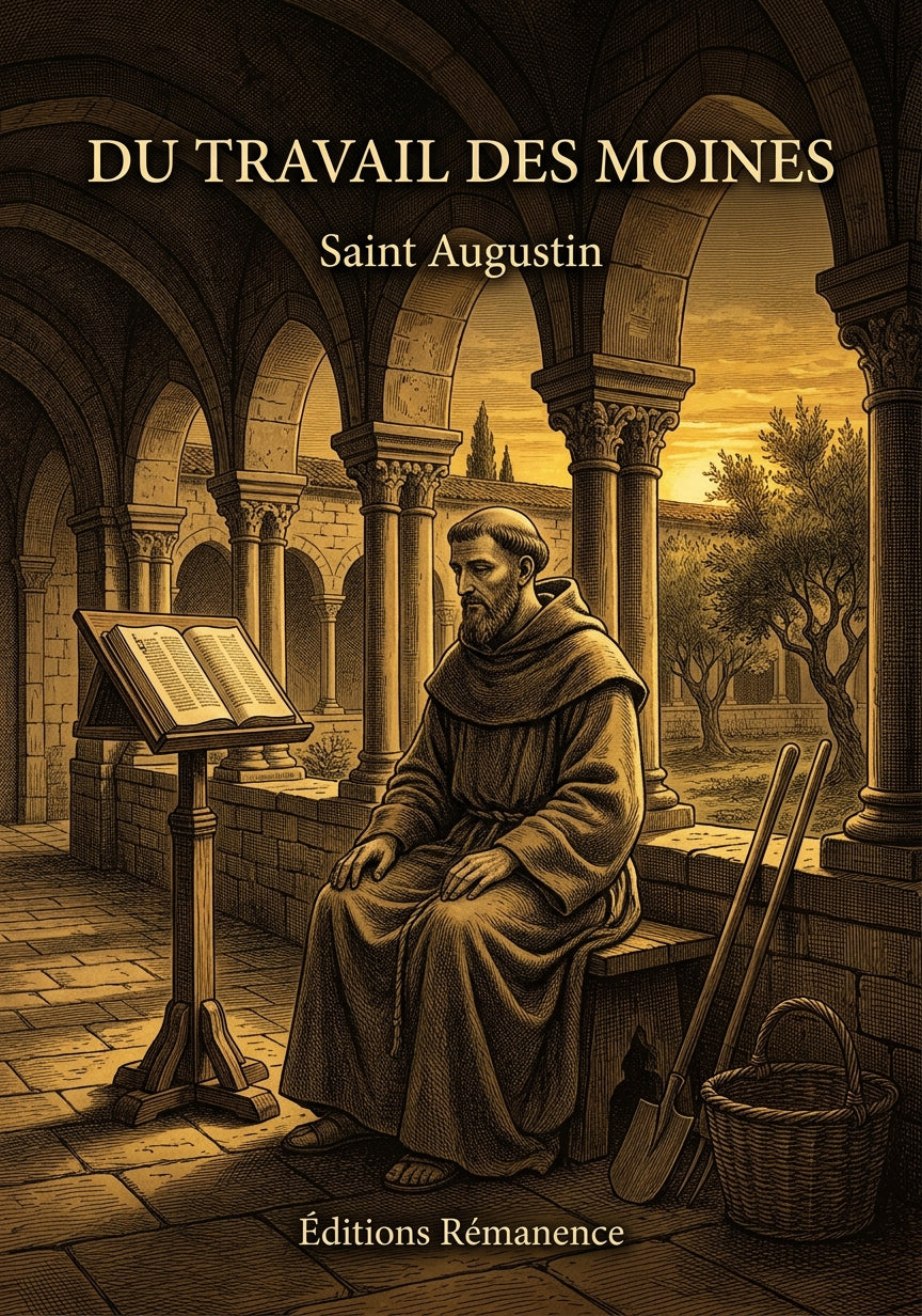 Du travail des moines - Saint Augustin (Couverture)