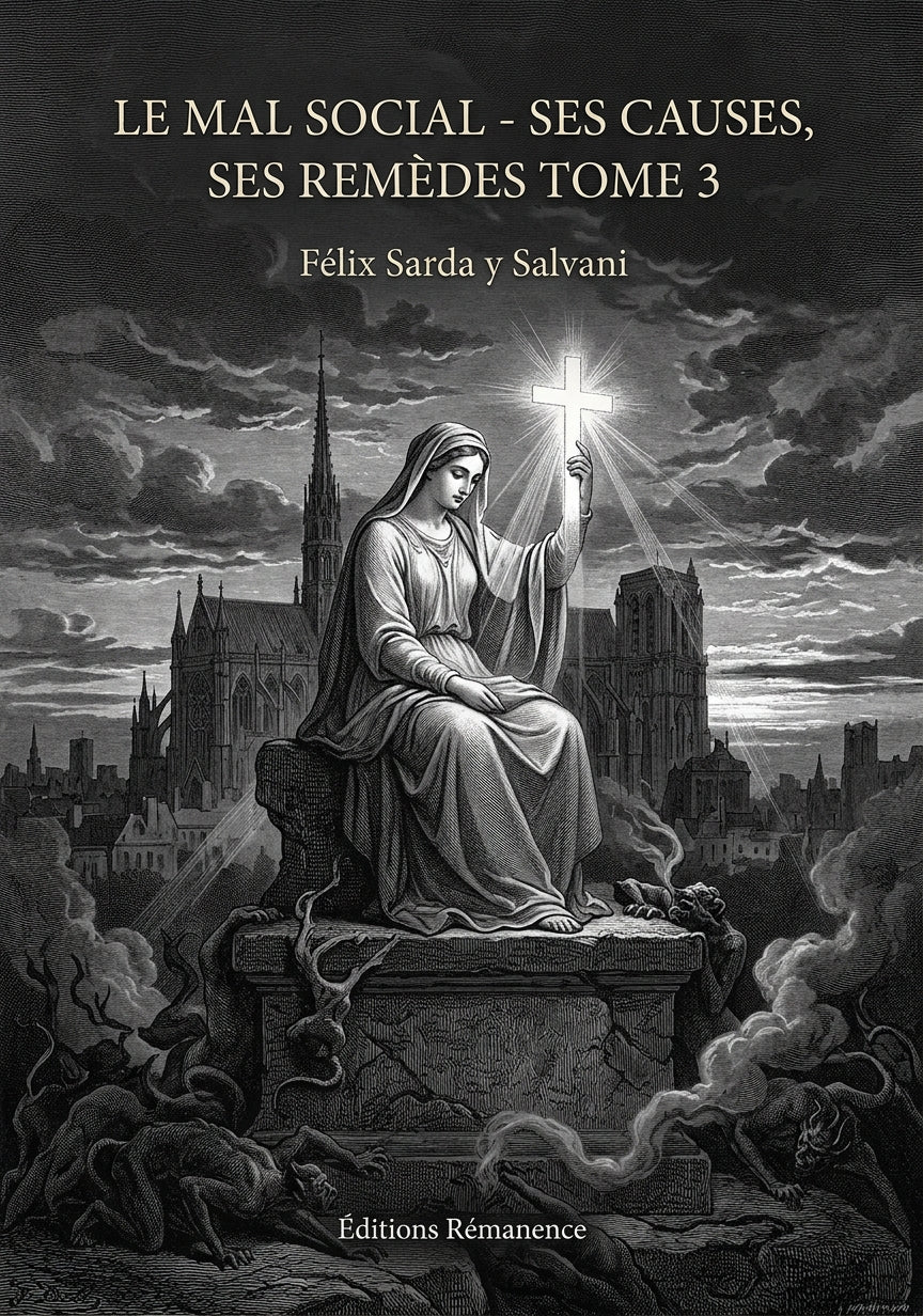 Le mal social - ses causes, ses remèdes Tome 3 - Félix Sarda y Salvani (Couverture)