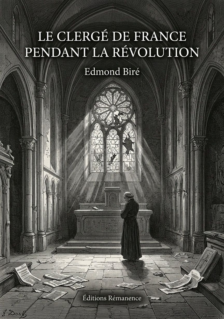 le clergé de France pendant la Révolution - Edmond Biré (Couverture)