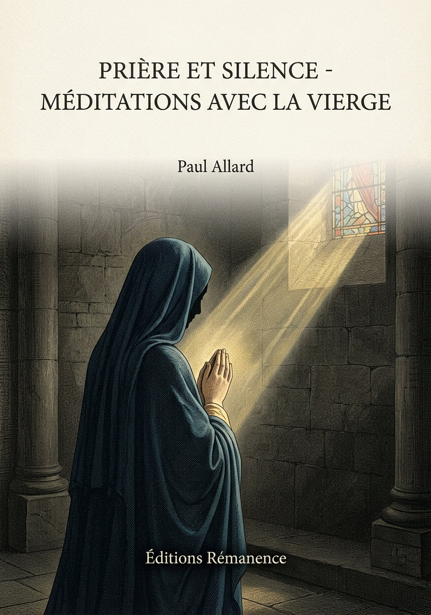Prière et silence - méditations avec la Vierge - Paul Allard (Couverture)