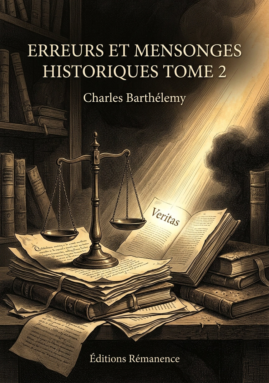 Erreurs et mensonges historiques Tome 2 - Charles Barthélemy (Couverture)