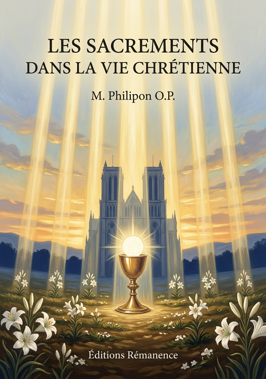 Les sacrements dans la vie chrétienne - M. Philipon O.P. (Couverture)
