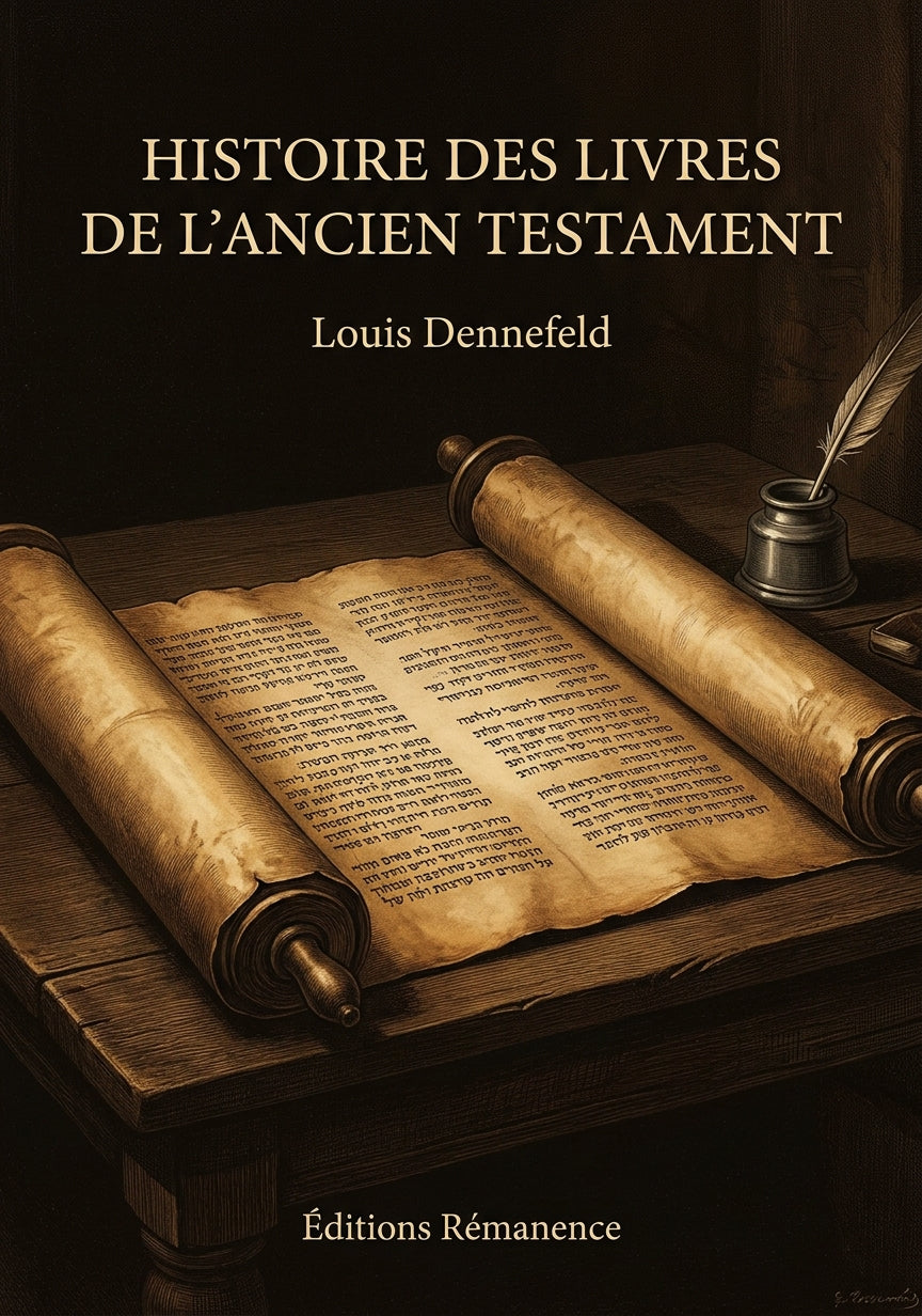 Histoire des livres de l'Ancien Testament - Louis Dennefeld (Couverture)