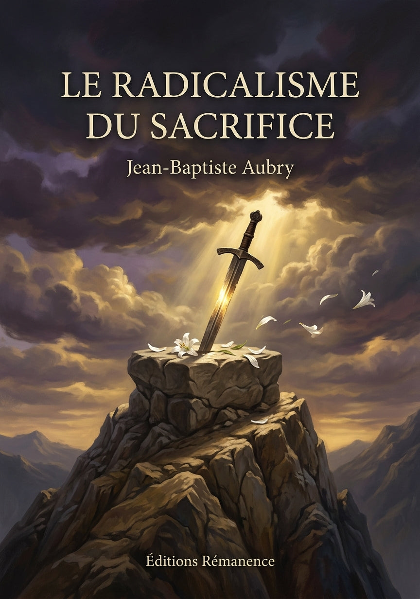 Le radicalisme du sacrifice - Jean-Baptiste Aubry (Couverture)